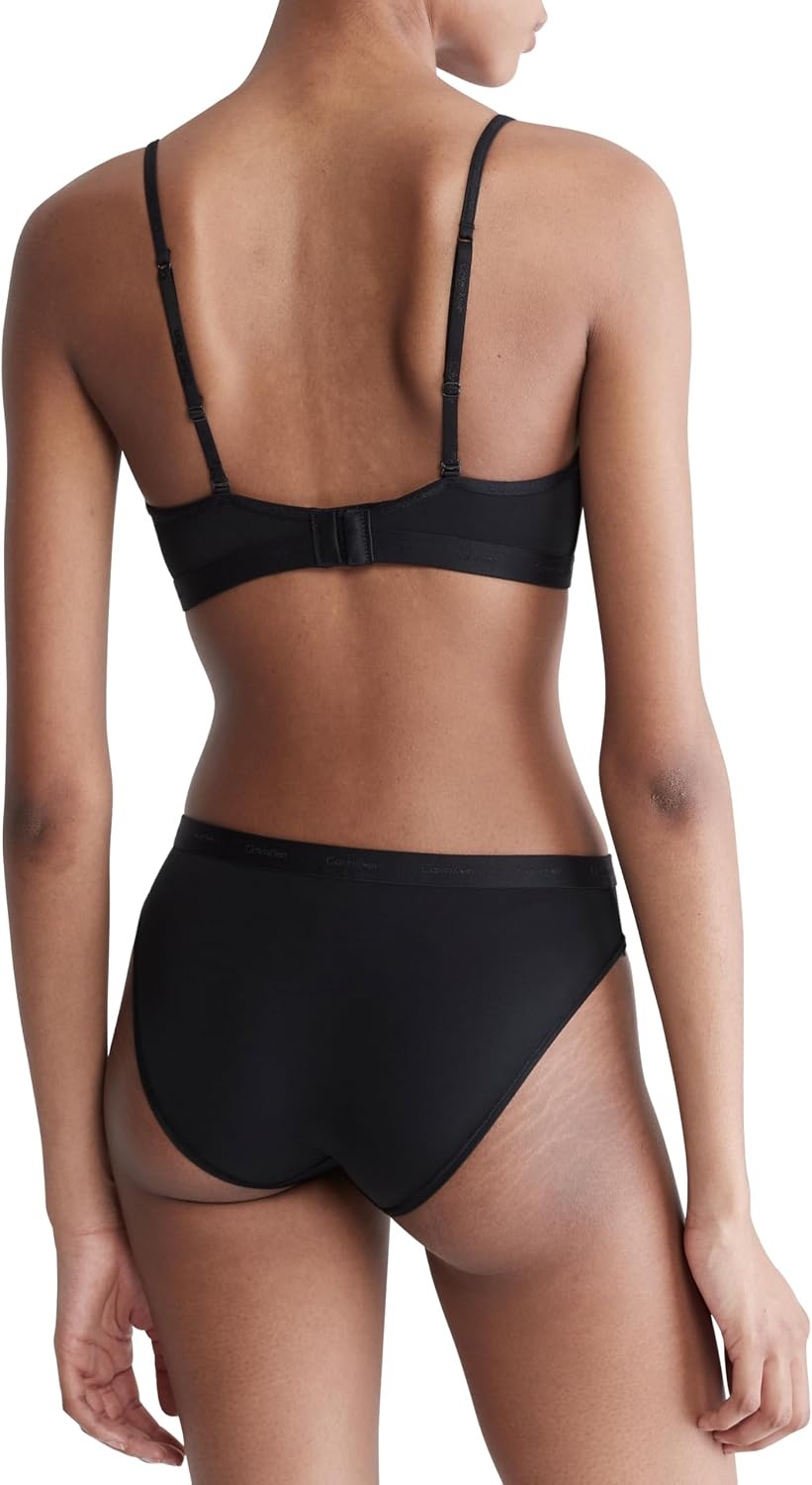 image:imageCalvin Klein Form to Body Lightly Lined Triangle BraletteBlack