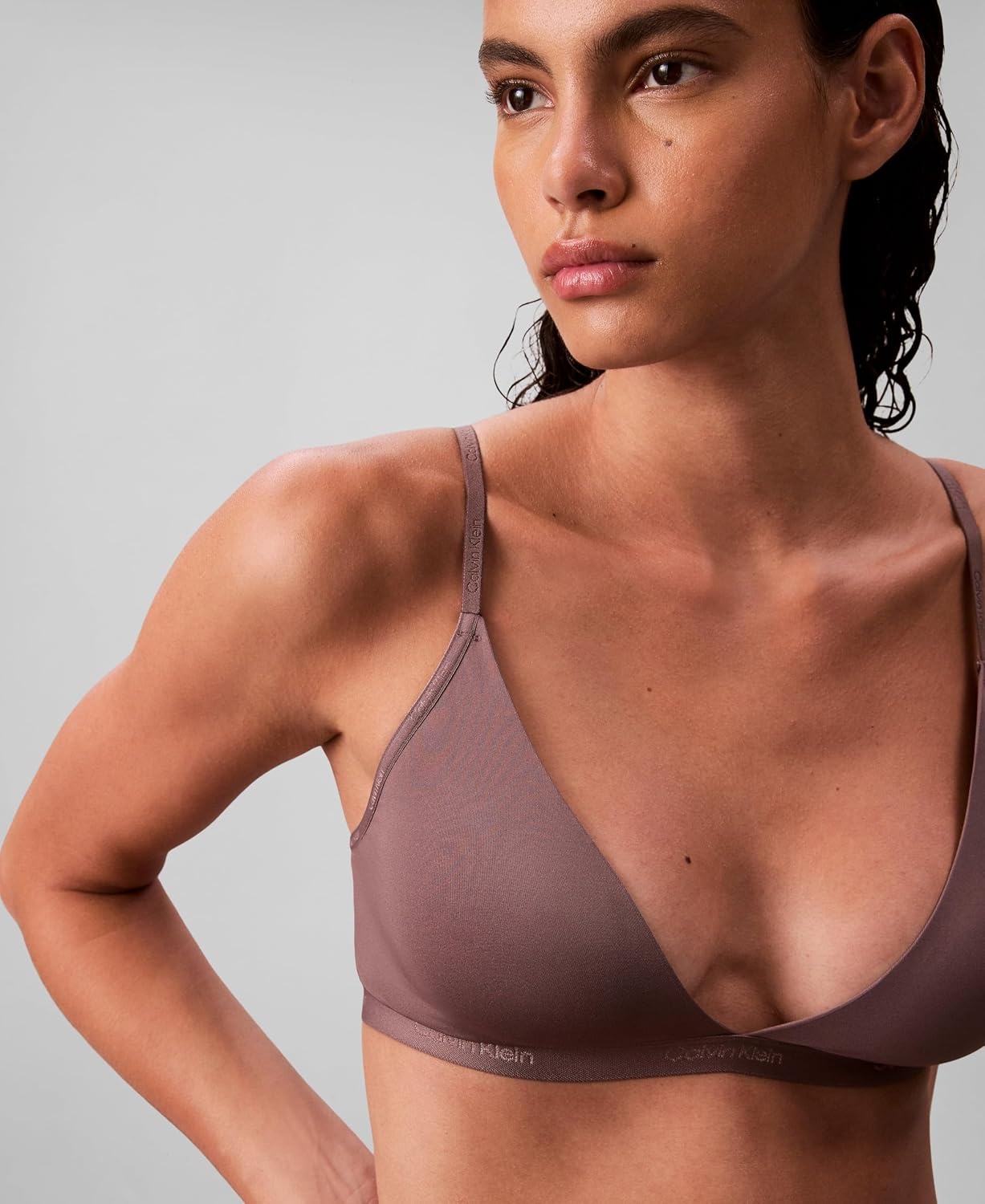 image:imageCalvin Klein Form to Body Lightly Lined Triangle BraletteSparrow