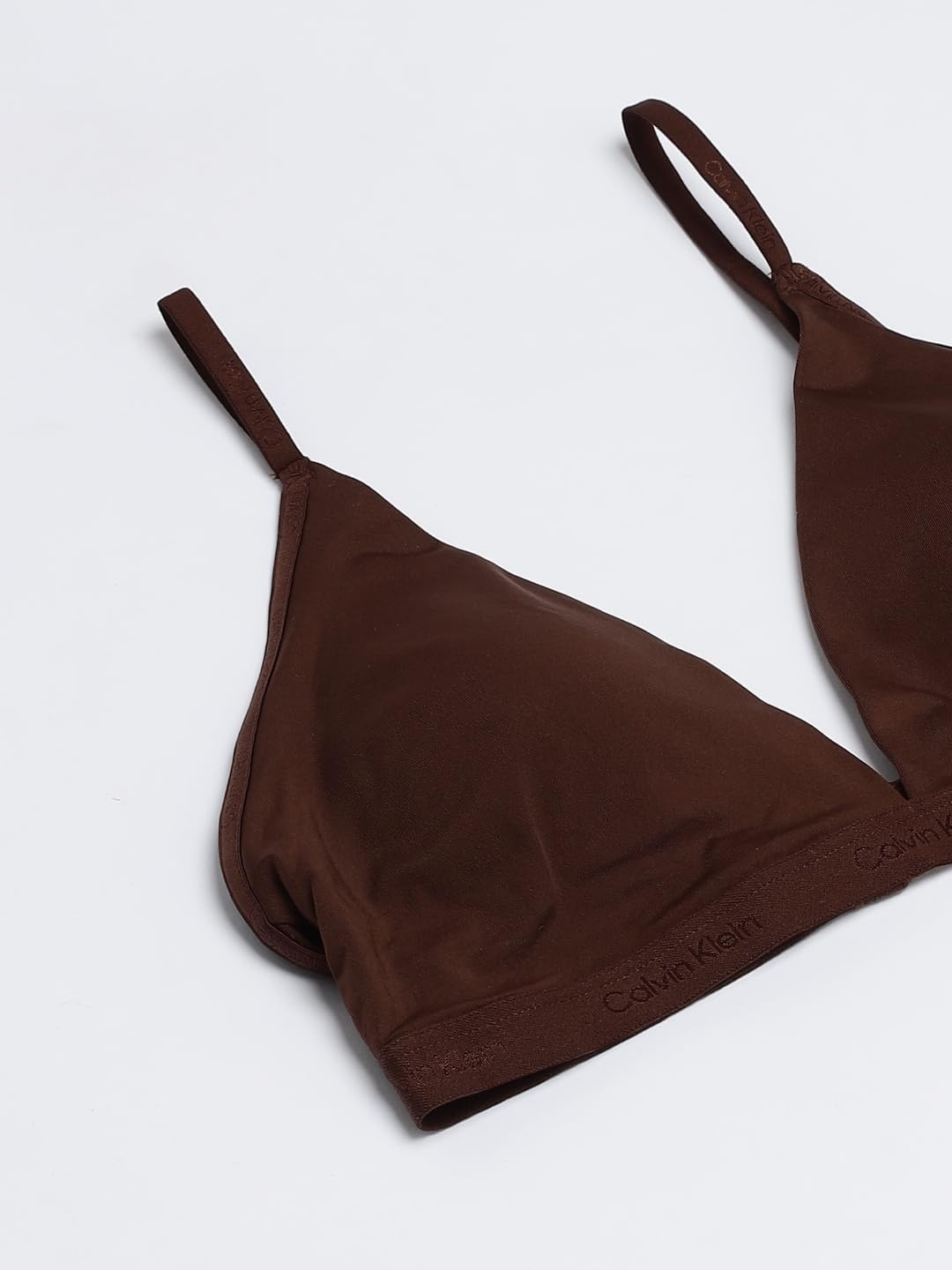 image:imageCalvin Klein Form to Body Lightly Lined Triangle BraletteUmber