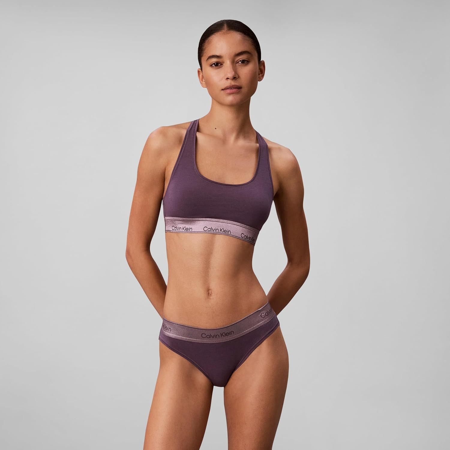 image:imageCalvin Klein Icon Cotton Modal BikiniBe Mine Ck Calm Pink