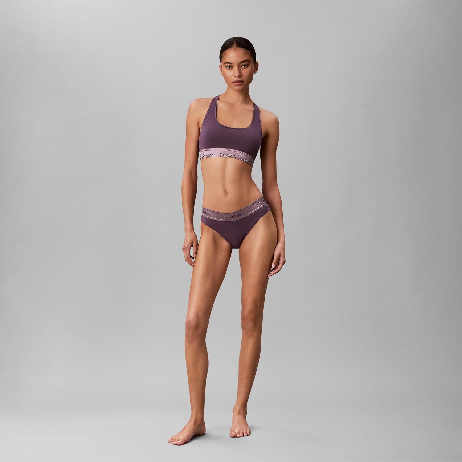 image:imageCalvin Klein Icon Cotton Modal BikiniBe Mine Ck Calm Pink
