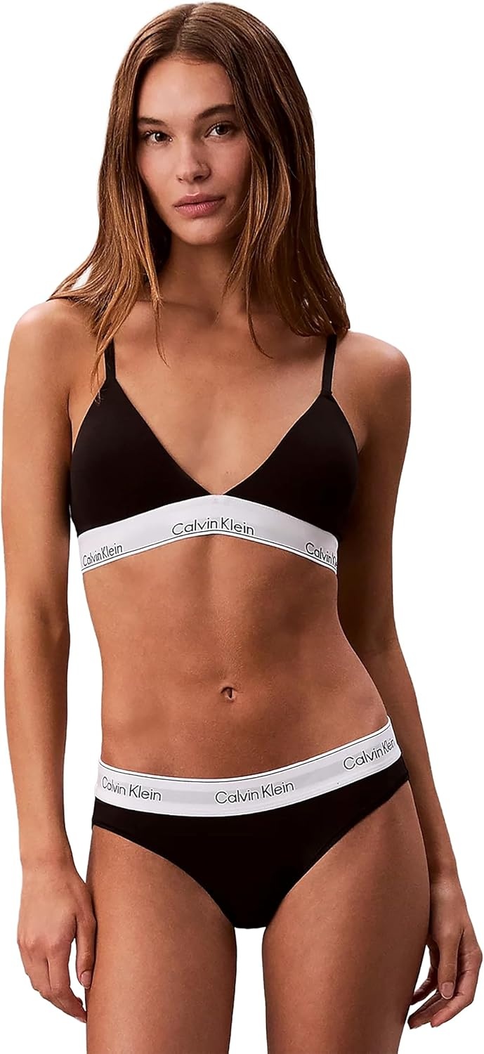 image:imageCalvin Klein Icon Cotton Modal BikiniBlack