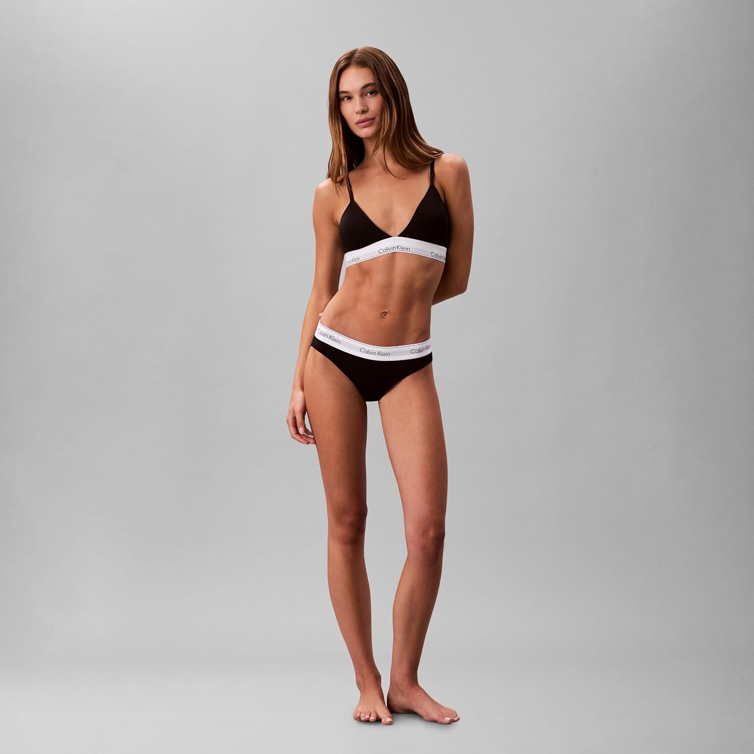 image:imageCalvin Klein Icon Cotton Modal BikiniBlack