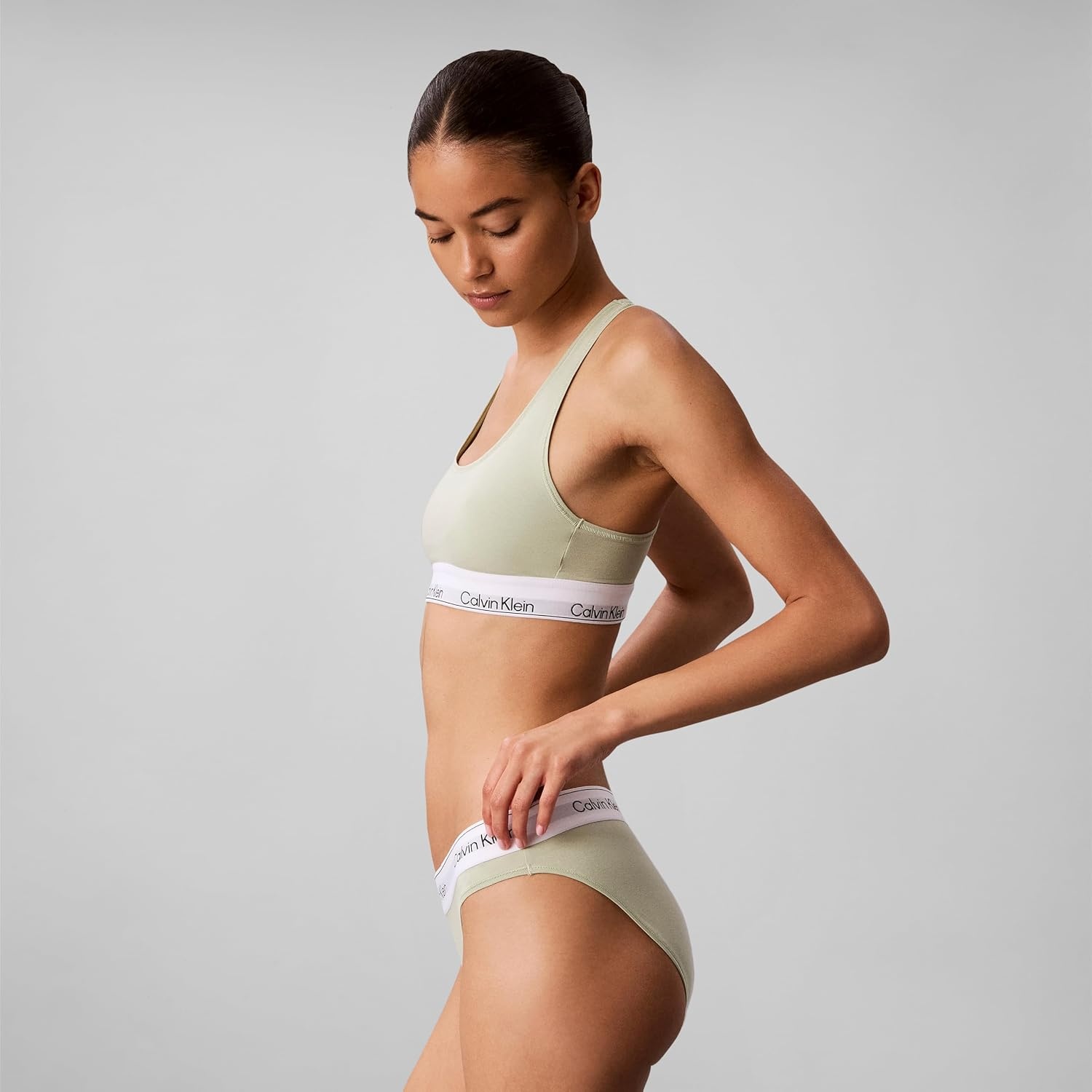 image:imageCalvin Klein Icon Cotton Modal BikiniEstablished Red