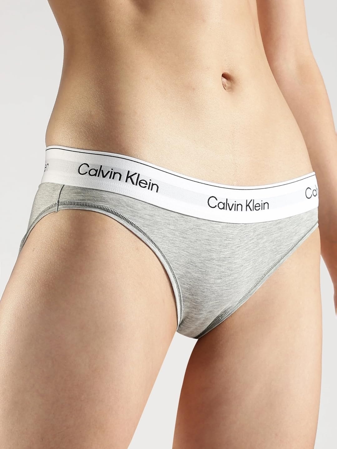 image:imageCalvin Klein Icon Cotton Modal BikiniGrey Heather