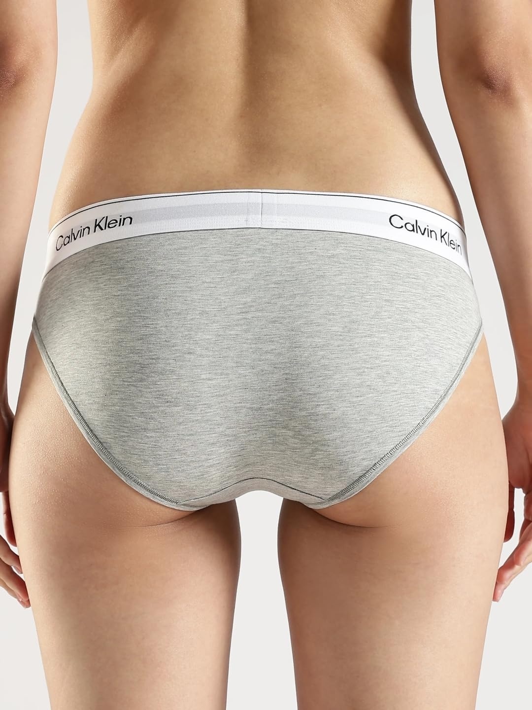 image:imageCalvin Klein Icon Cotton Modal BikiniGrey Heather