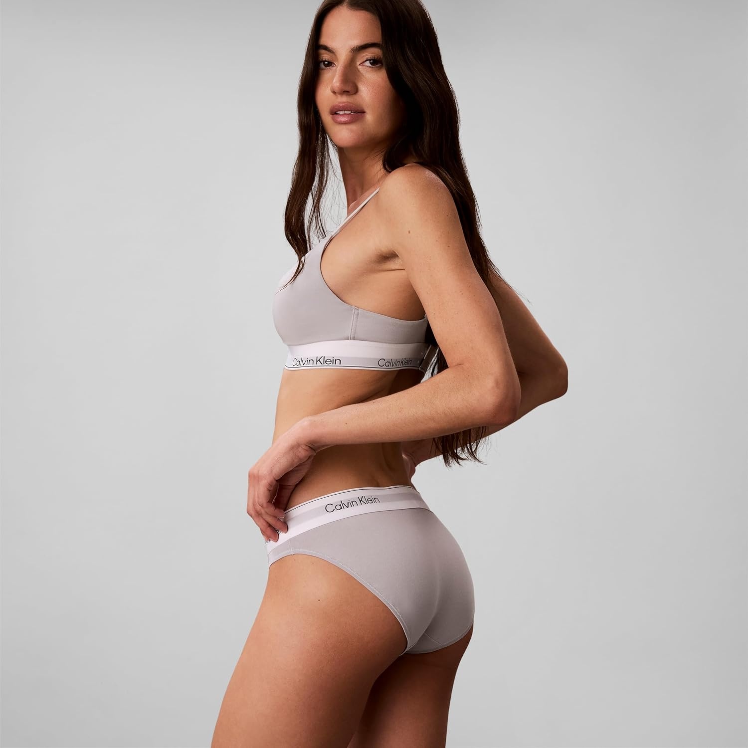 image:imageCalvin Klein Icon Cotton Modal BikiniPale Mint