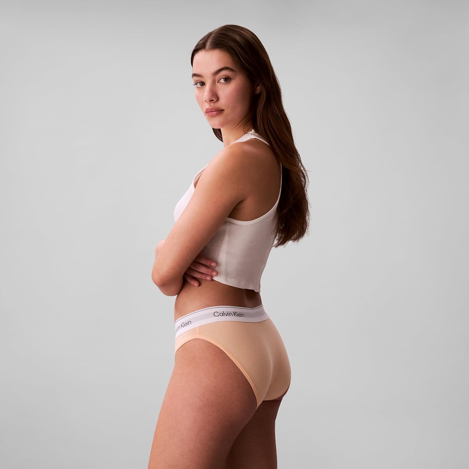 image:imageCalvin Klein Icon Cotton Modal BikiniPeach Bliss