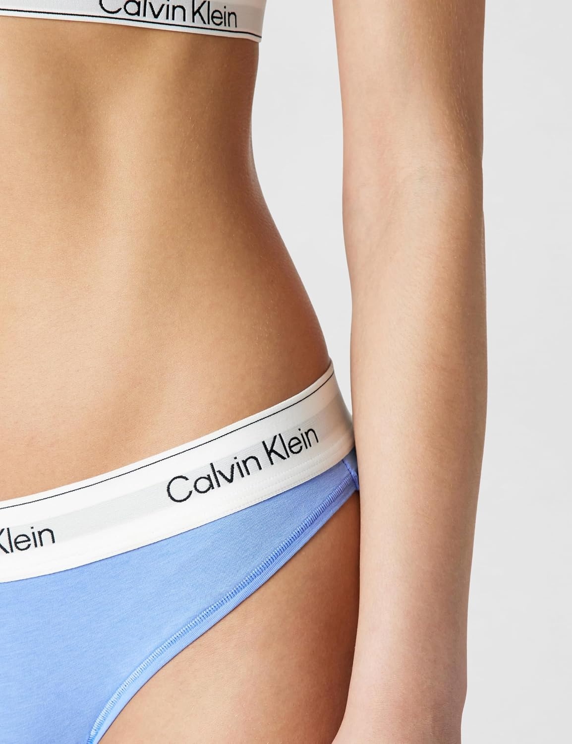 image:imageCalvin Klein Icon Cotton Modal ThongBlue Descent