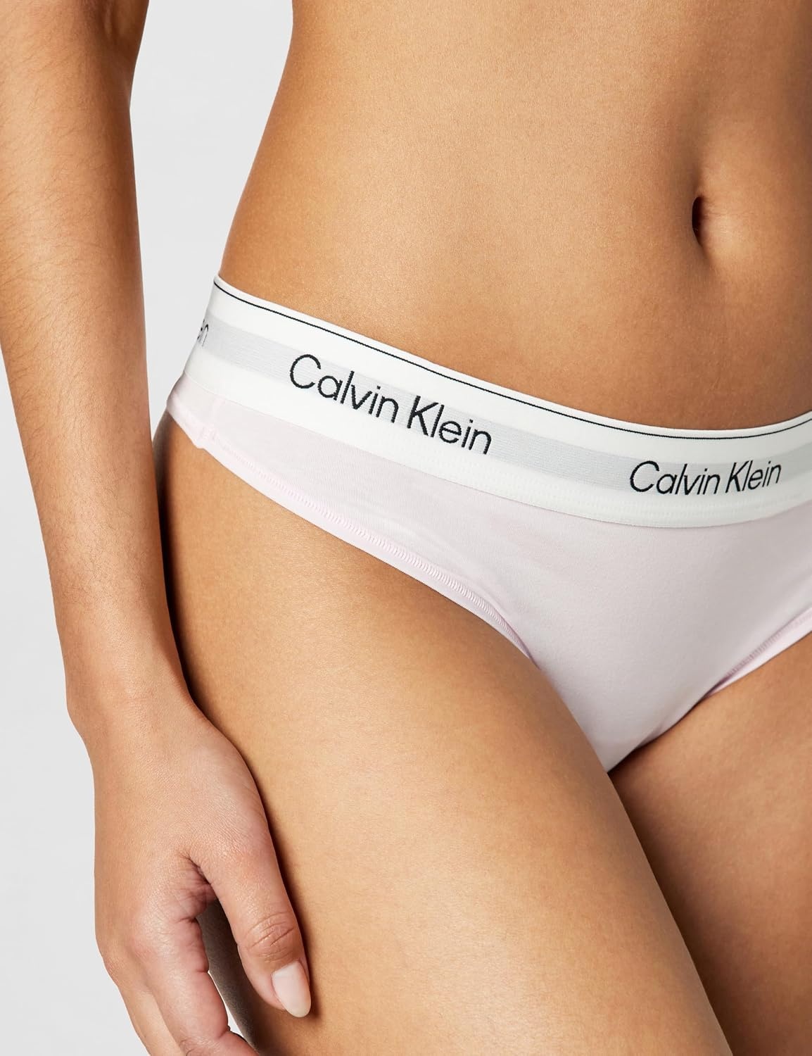 image:imageCalvin Klein Icon Cotton Modal ThongCradle Pink