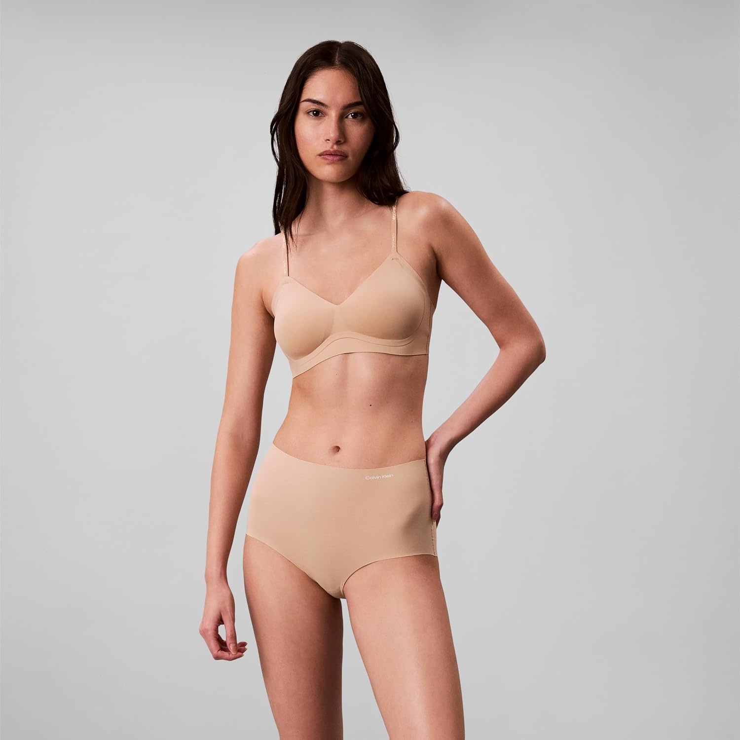 image:imageCalvin Klein Invisibles Gel Wire Lightly Lined BraletteBare