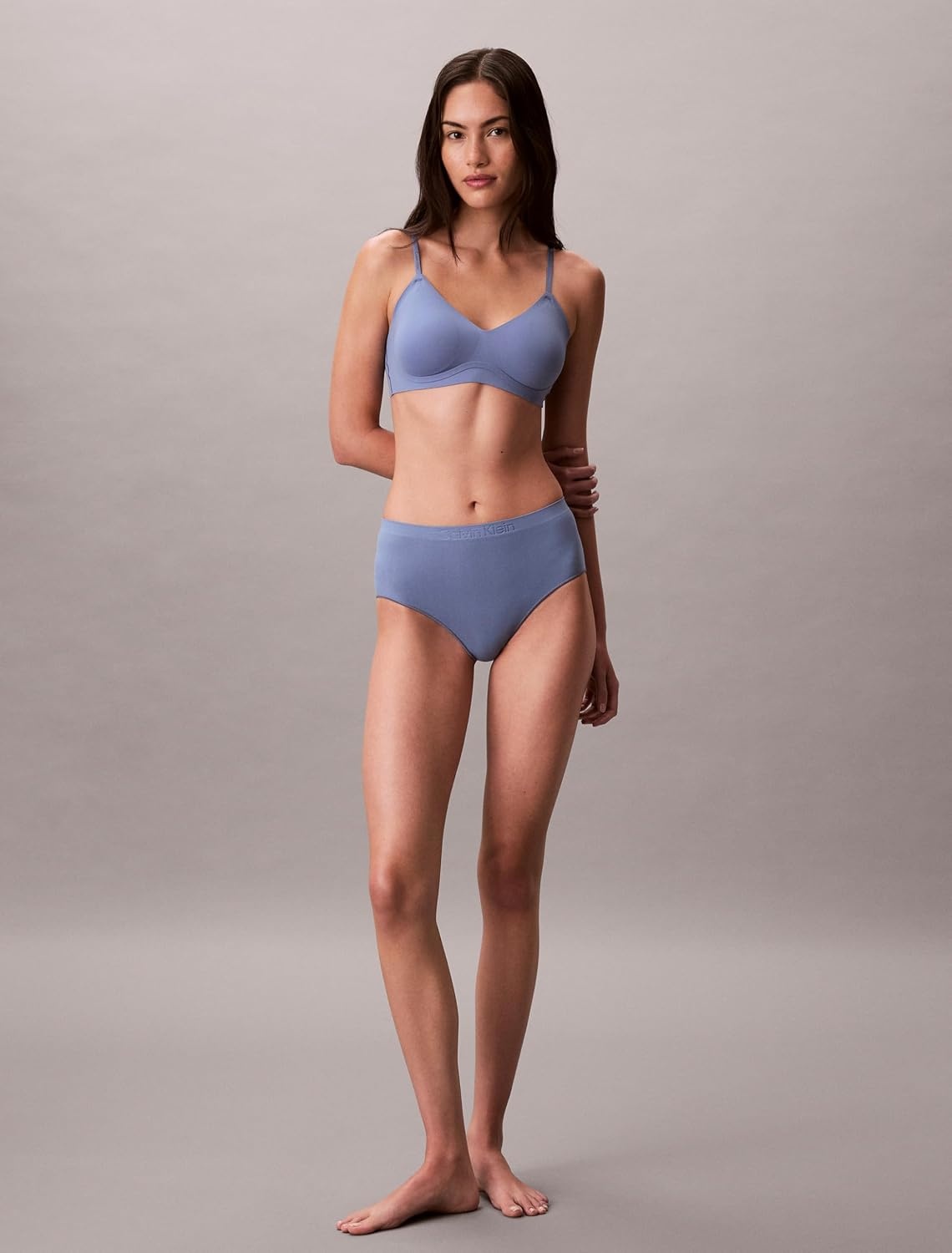 image:imageCalvin Klein Invisibles Gel Wire Lightly Lined BraletteBlue Tulip