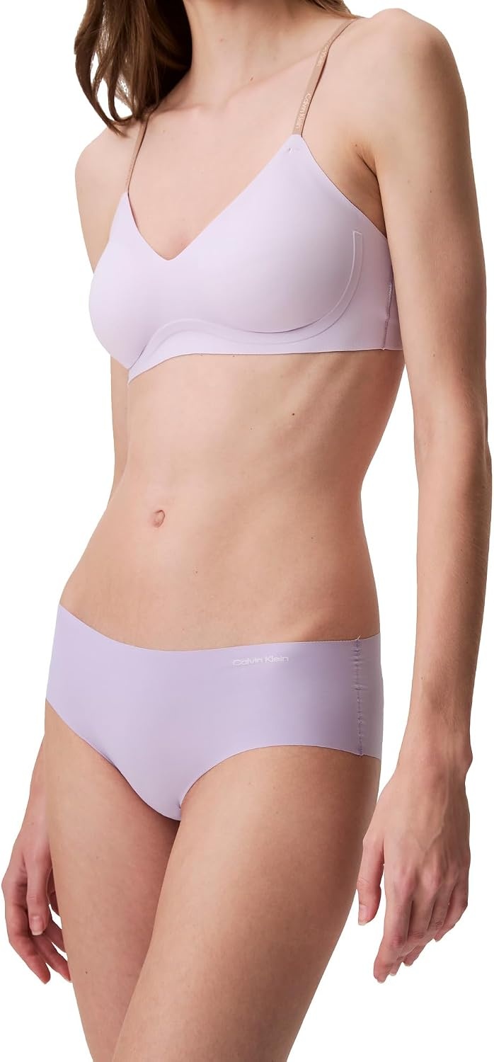 image:imageCalvin Klein Invisibles Gel Wire Lightly Lined BraletteLilac Quartz