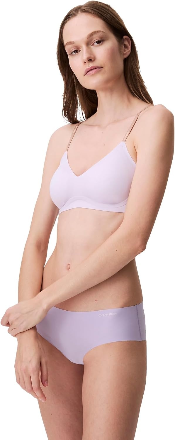 image:imageCalvin Klein Invisibles Gel Wire Lightly Lined BraletteLilac Quartz