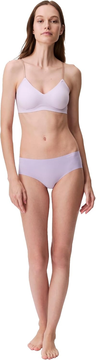 image:imageCalvin Klein Invisibles Gel Wire Lightly Lined BraletteLilac Quartz