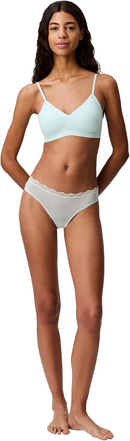 image:imageCalvin Klein Invisibles Gel Wire Lightly Lined BraletteMoonlight Jade