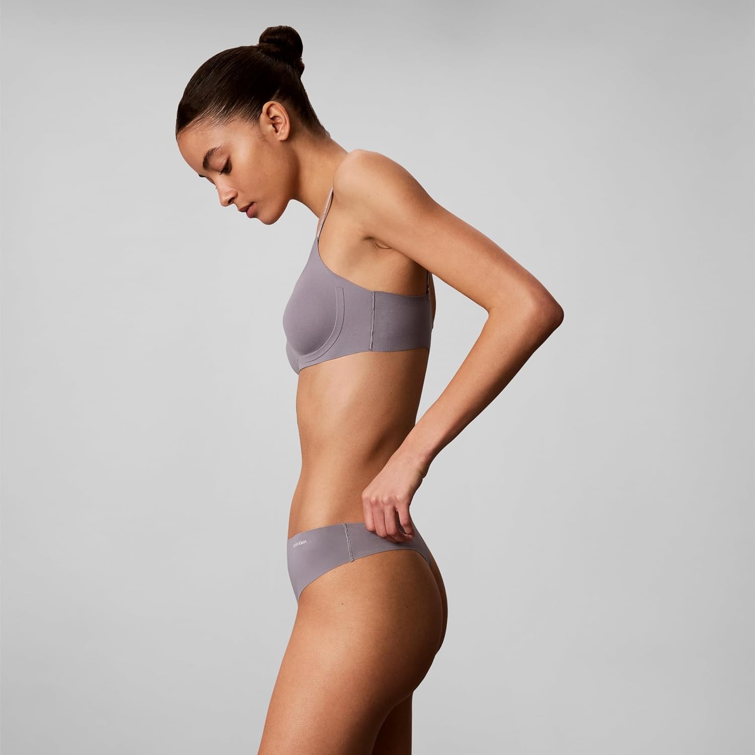 image:imageCalvin Klein Invisibles Gel Wire Lightly Lined BraletteQuicksilver