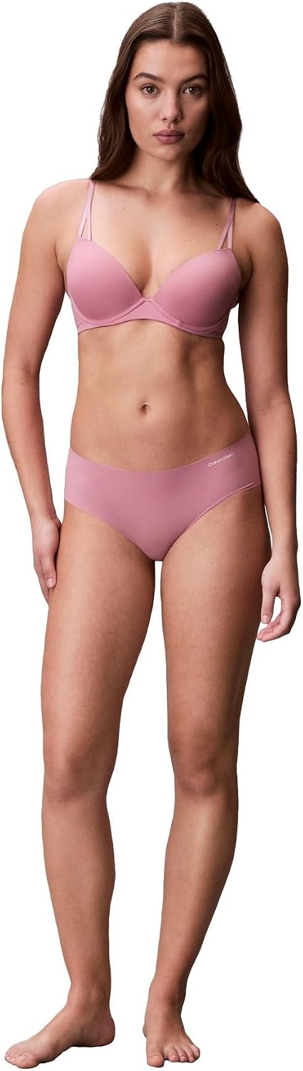 image:imageCalvin Klein Invisibles Hipster Multipack PantyBlack Cedar Soft Mauve