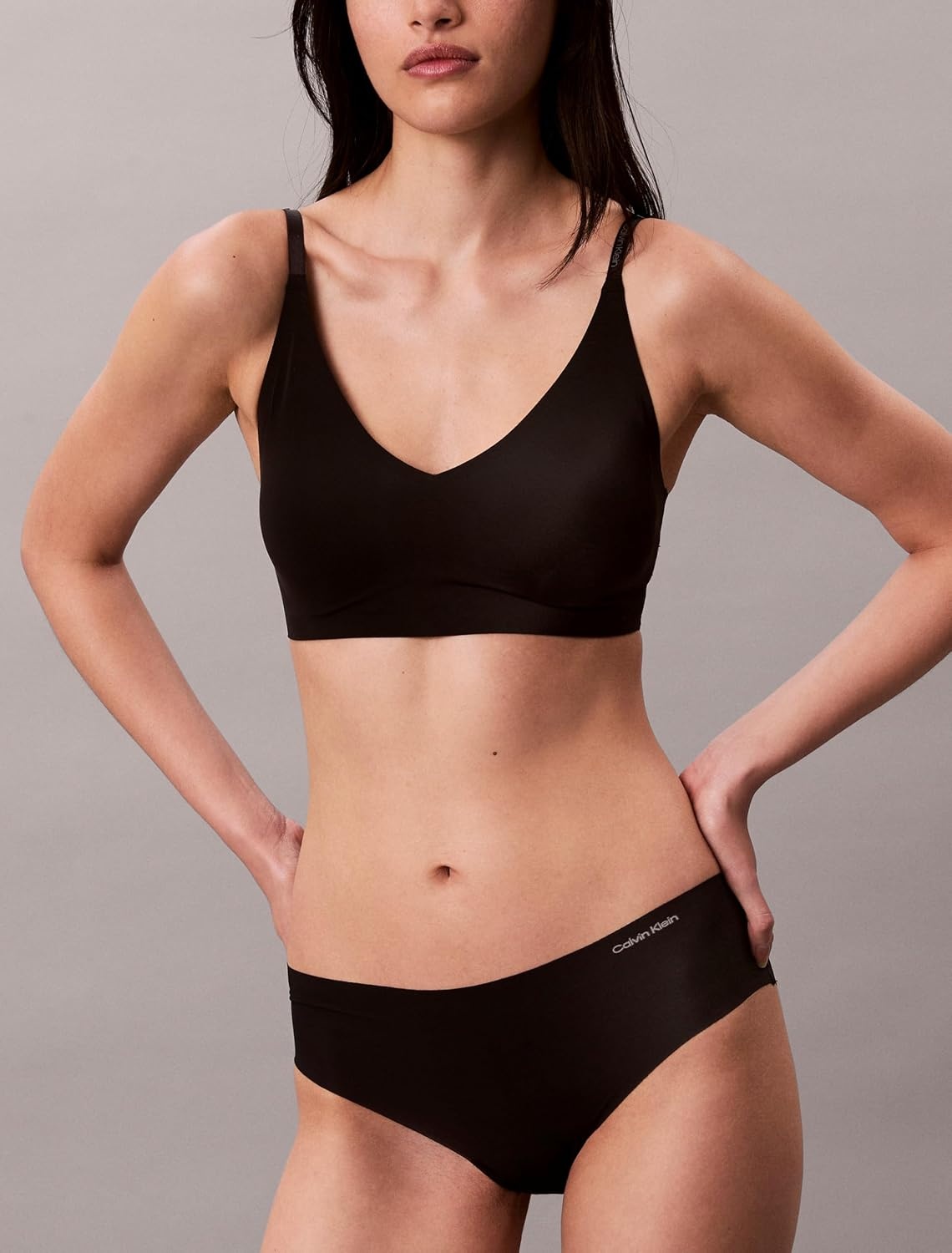 image:imageCalvin Klein Invisibles Hipster Multipack PantyBlackBlackBlack