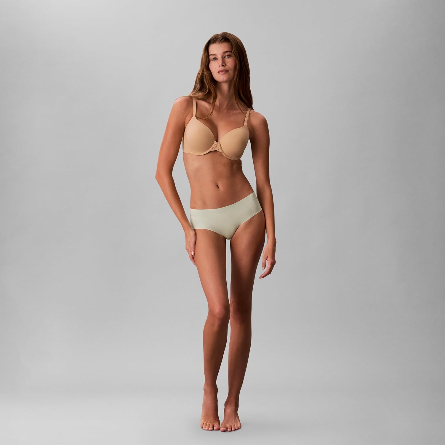image:imageCalvin Klein Invisibles Hipster Multipack PantyShorelineClassic White Seafoam Wave