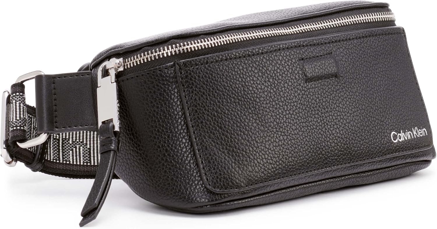 image:imageCalvin Klein Millie Novelty BeltBlackSilver