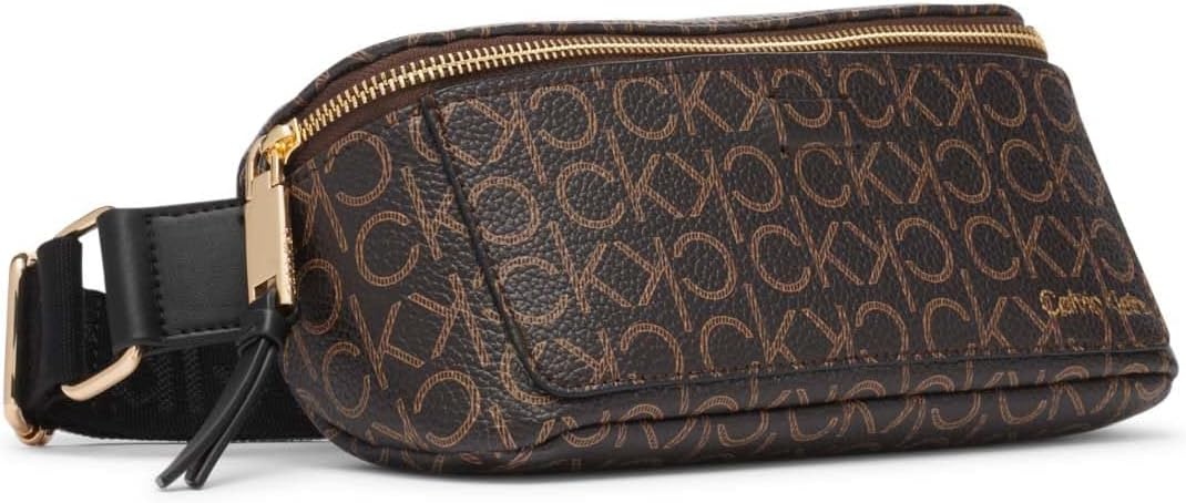 image:imageCalvin Klein Millie Novelty BeltBrownKhakiBlack