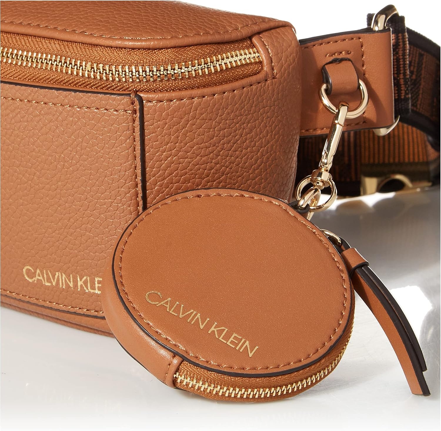 image:imageCalvin Klein Millie Novelty BeltCaramel