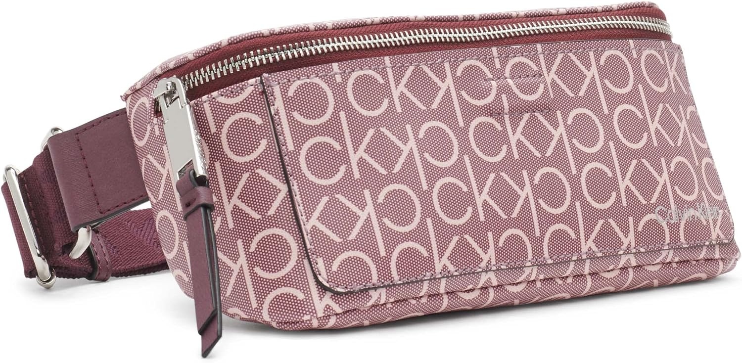 image:imageCalvin Klein Millie Novelty BeltRose SmokeEggplant Logo