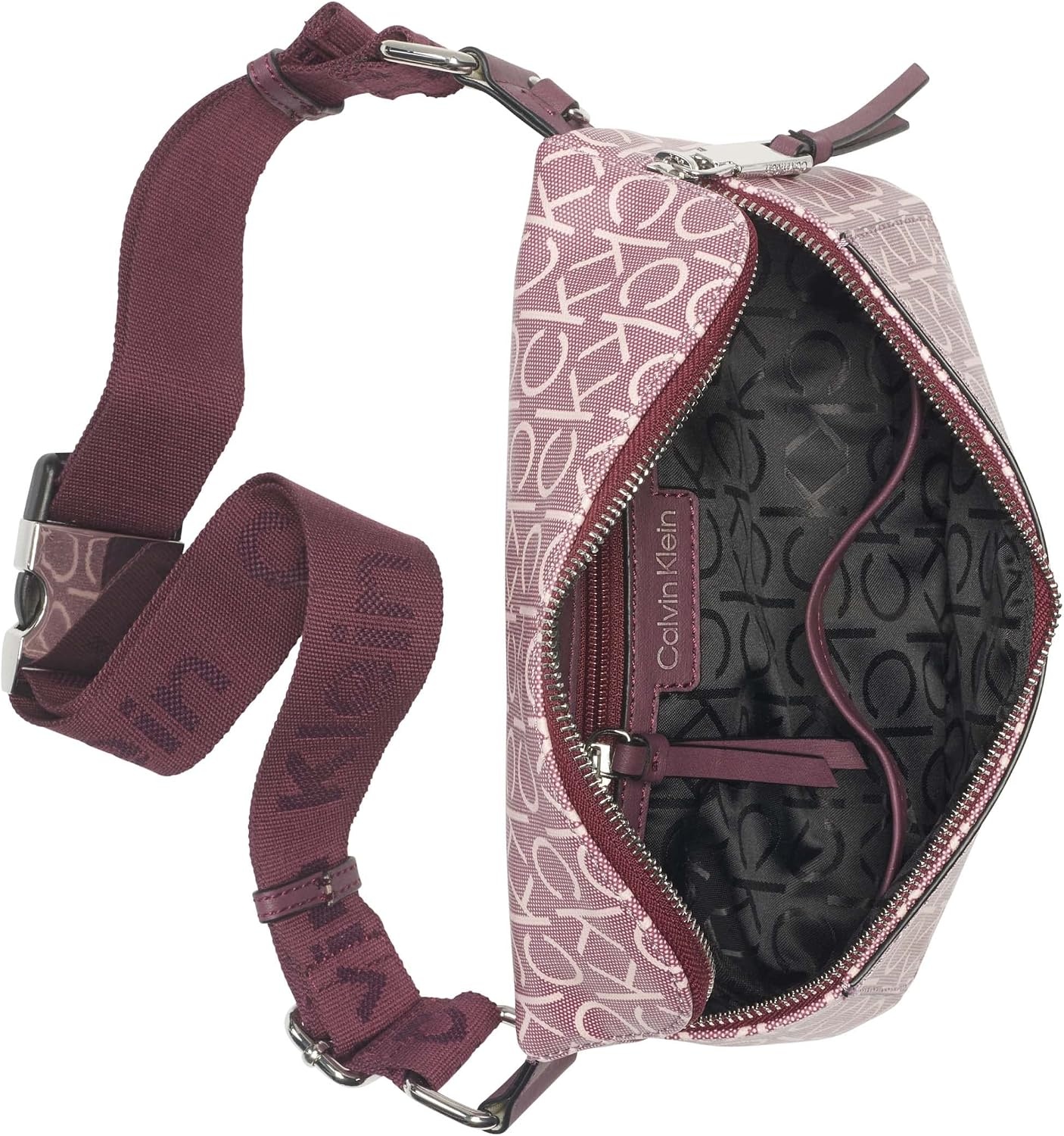 image:imageCalvin Klein Millie Novelty BeltRose SmokeEggplant Logo