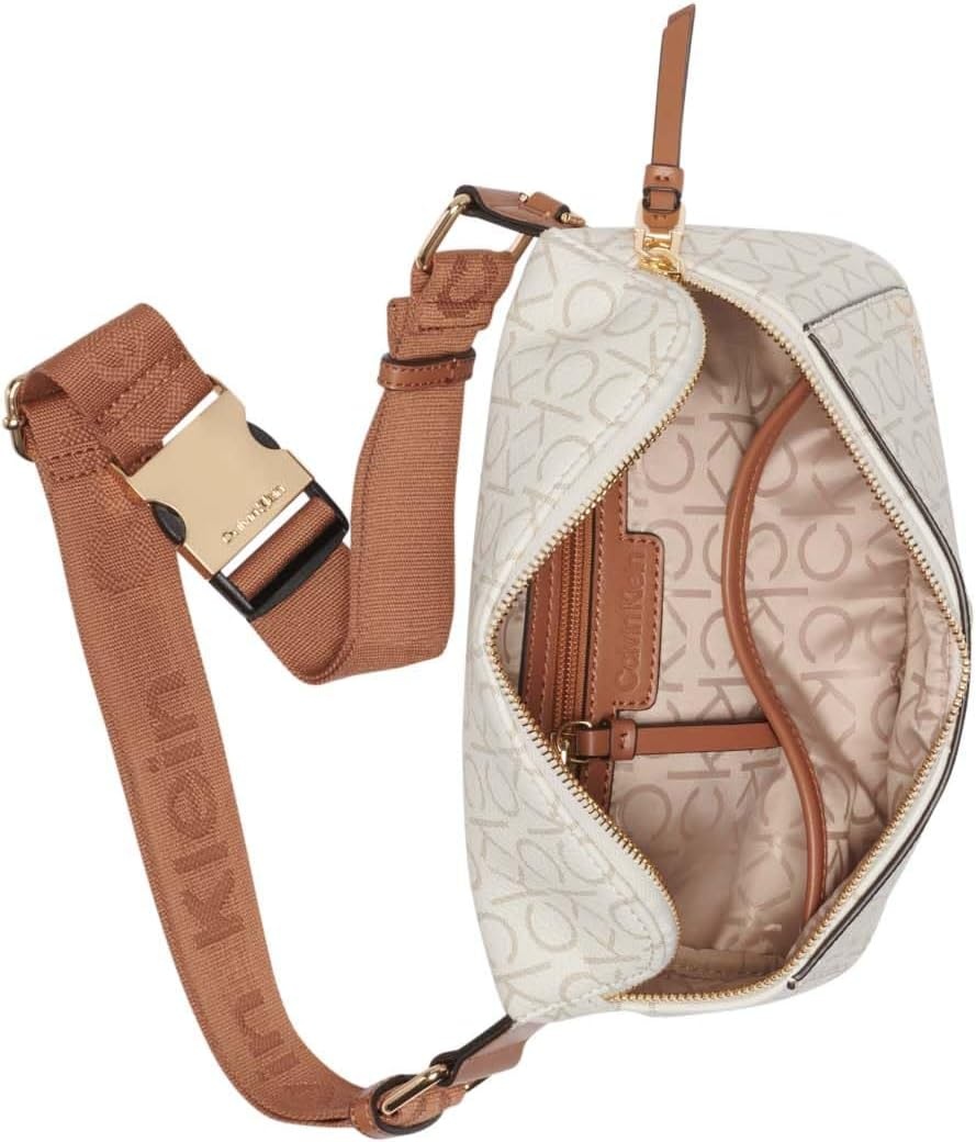 image:imageCalvin Klein Millie Novelty BeltVanillaKhakiCaramel