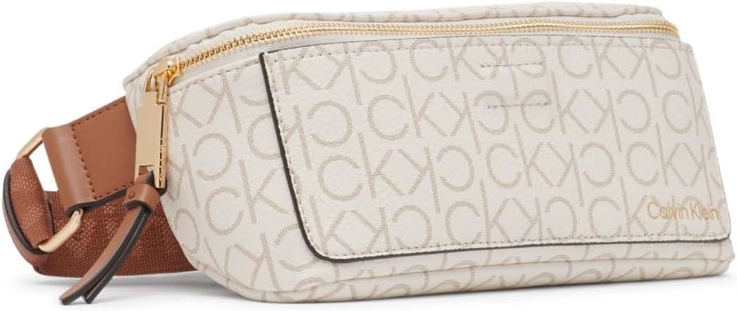 image:imageCalvin Klein Millie Novelty BeltVanillaKhakiCaramel