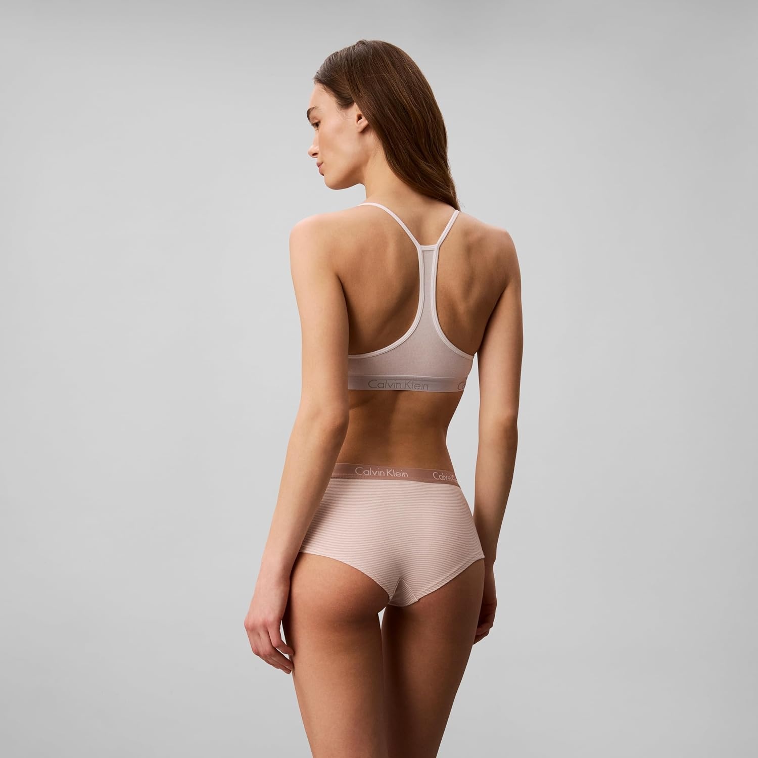 image:imageCalvin Klein Motive Cotton Boyshort Panties 3 PackBlackCedarFeeder Stripe Cedar