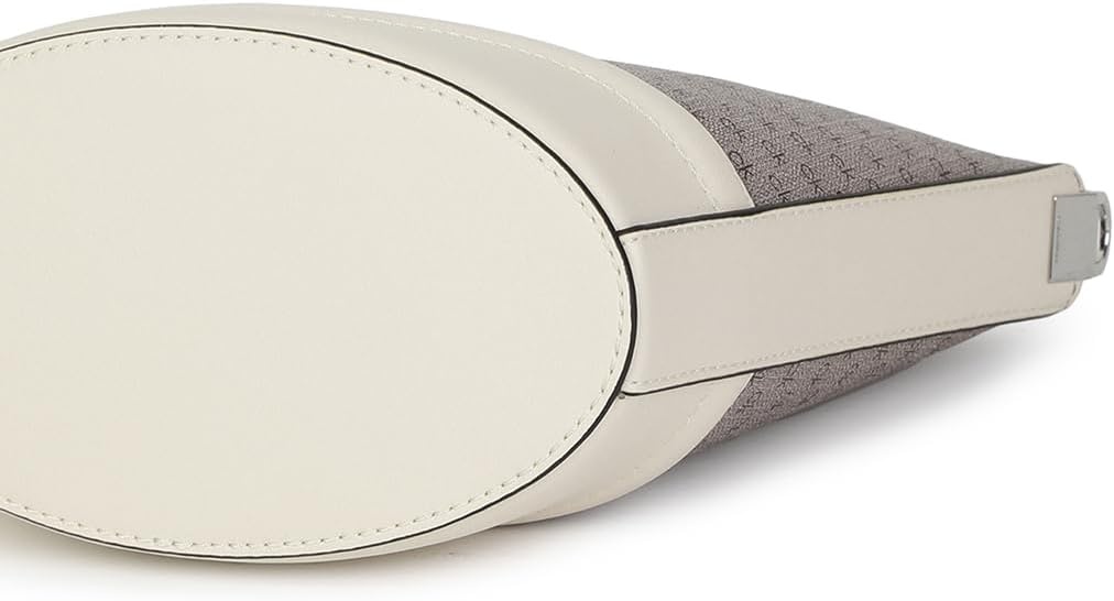 image:imageCalvin Klein Womens Ash NorthSouth CrossbodyAlmondTaupeCherub White