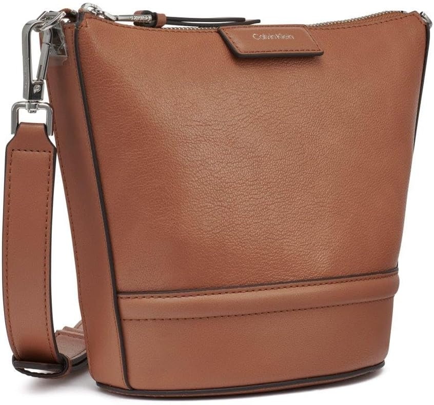 image:imageCalvin Klein Womens Ash NorthSouth CrossbodyCaramel