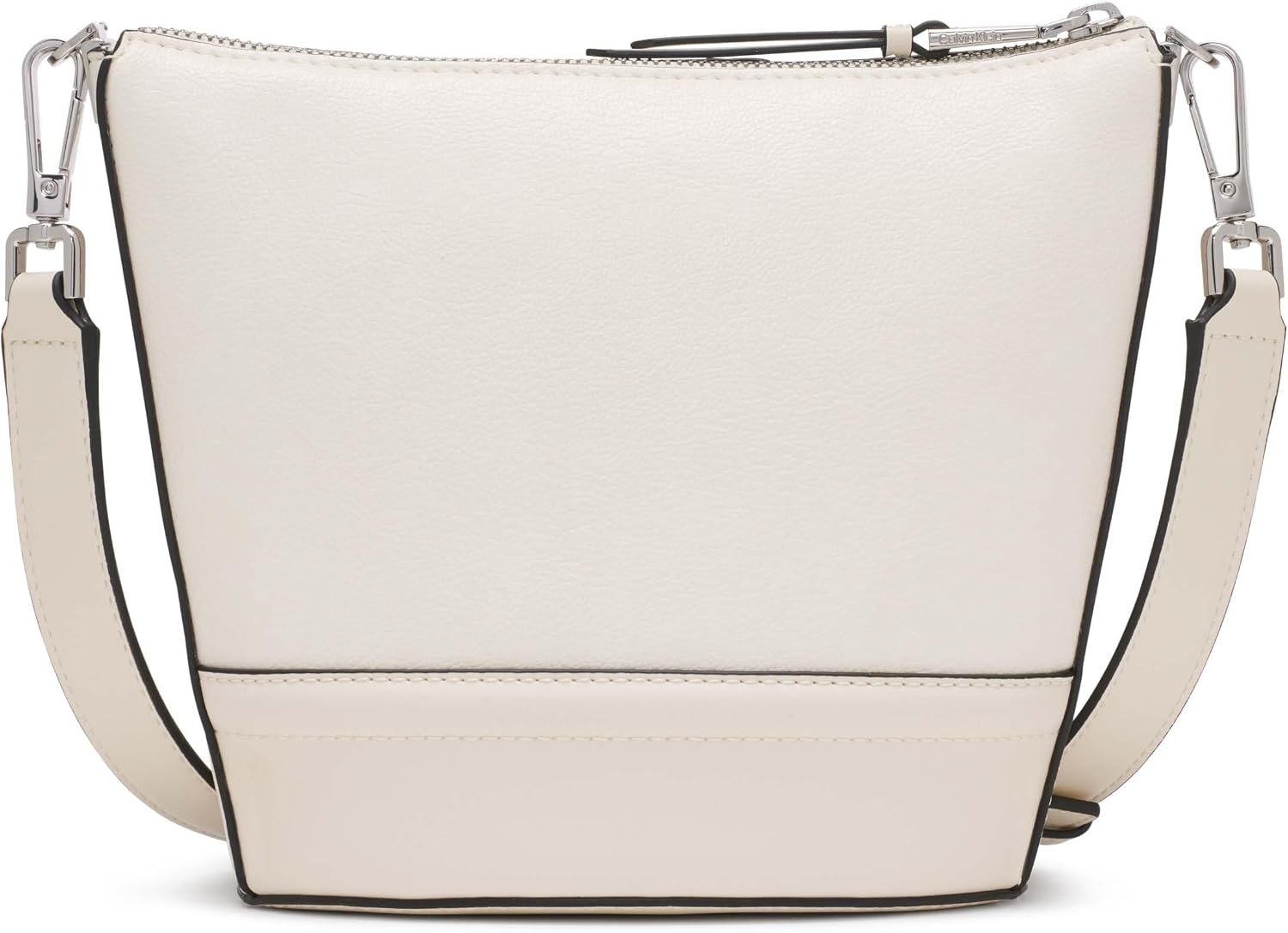 image:imageCalvin Klein Womens Ash NorthSouth CrossbodyCherub White