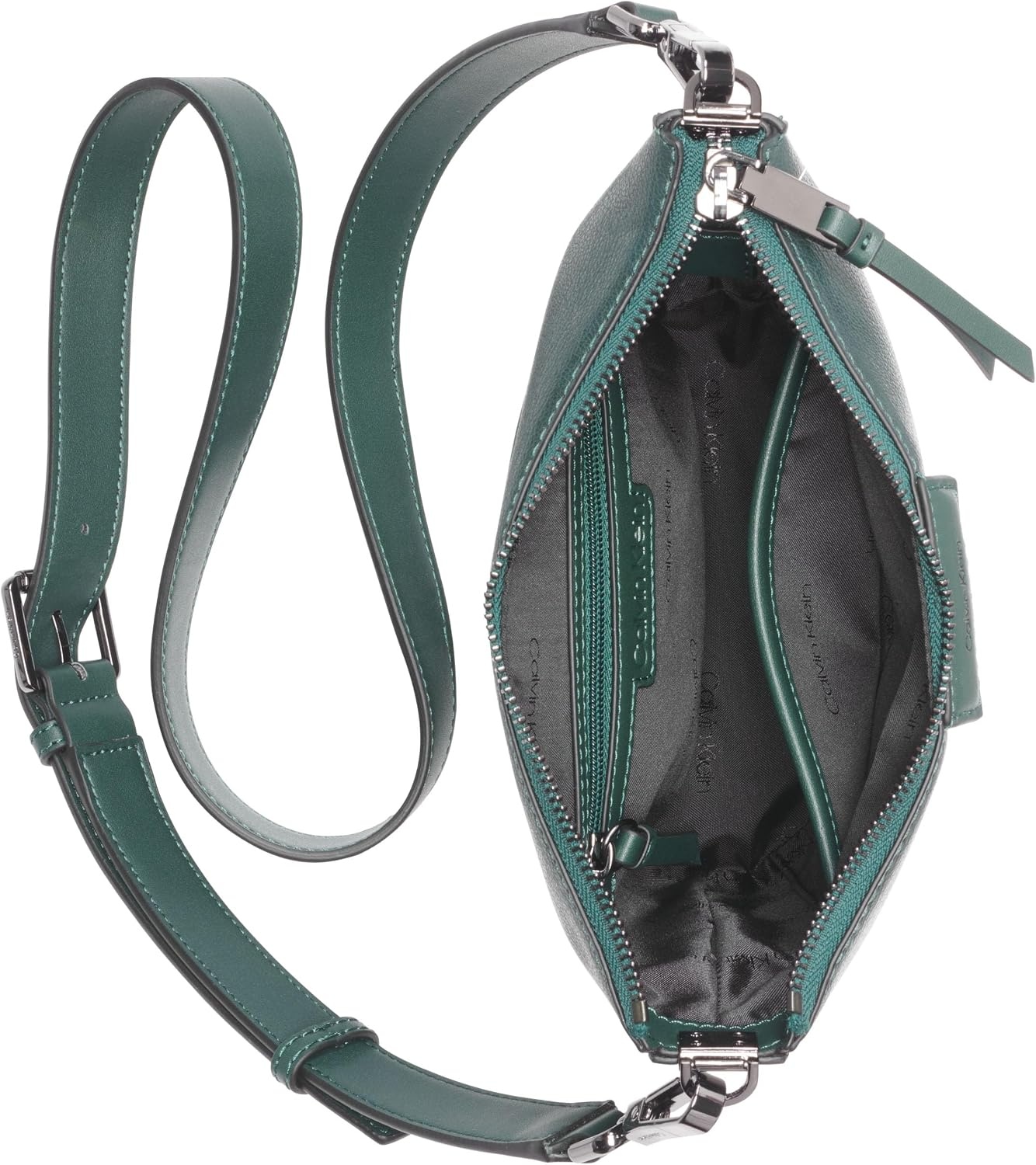 image:imageCalvin Klein Womens Ash NorthSouth CrossbodyDeep Forest