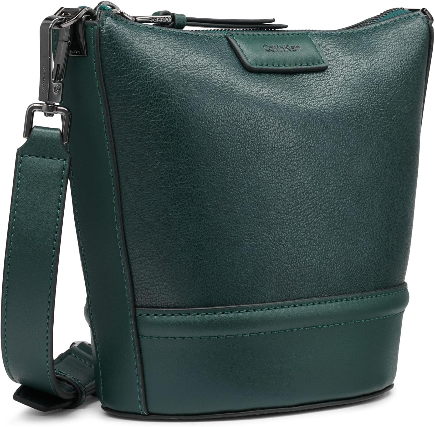 image:imageCalvin Klein Womens Ash NorthSouth CrossbodyDeep Forest