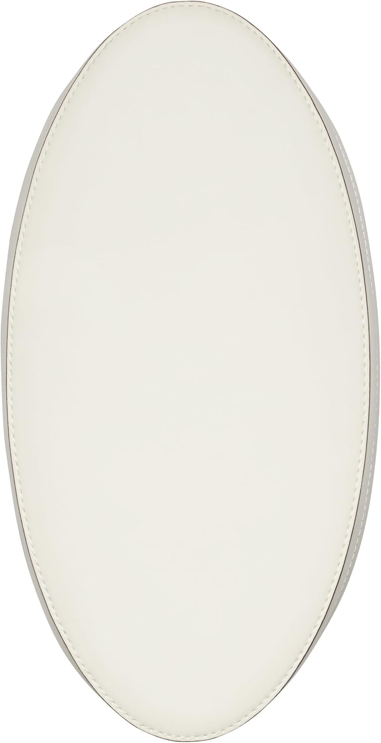 image:imageCalvin Klein Womens Ash Tote Bag NorthSouth Vegan Leather 2 PocketsCherub White