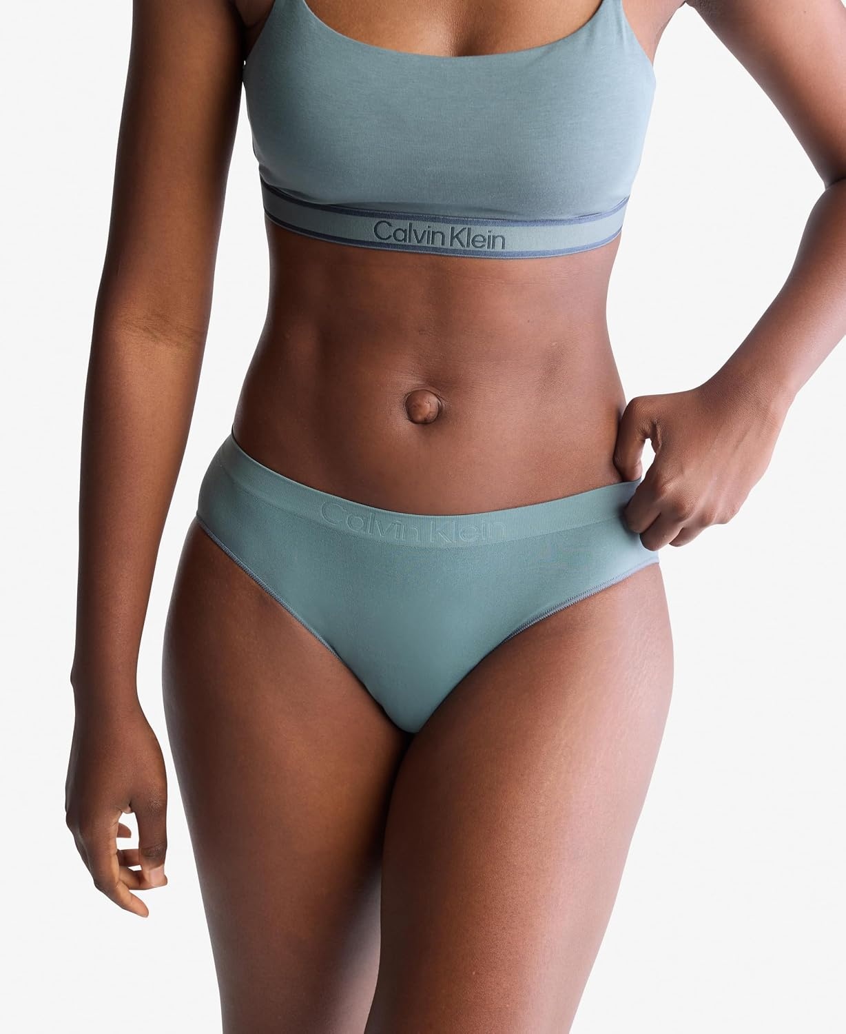 image:imageCalvin Klein Womens Bonded Flex BikiniBlue Performance