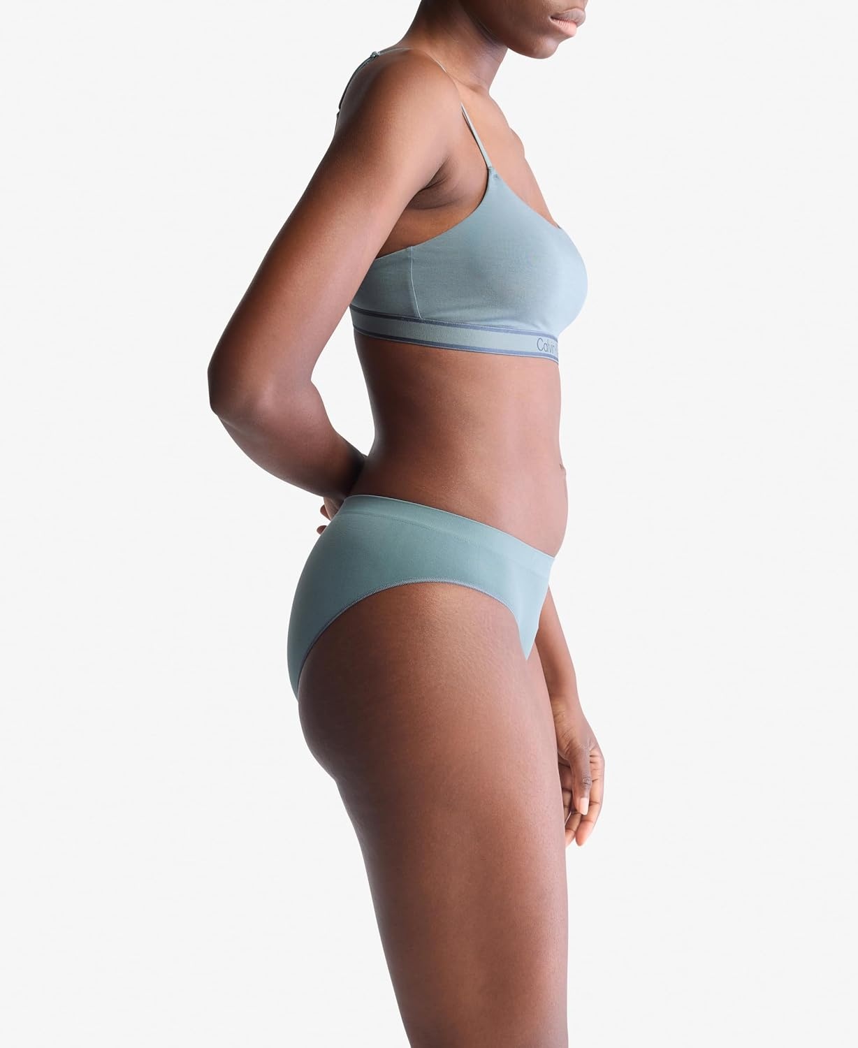 image:imageCalvin Klein Womens Bonded Flex BikiniBlue Performance