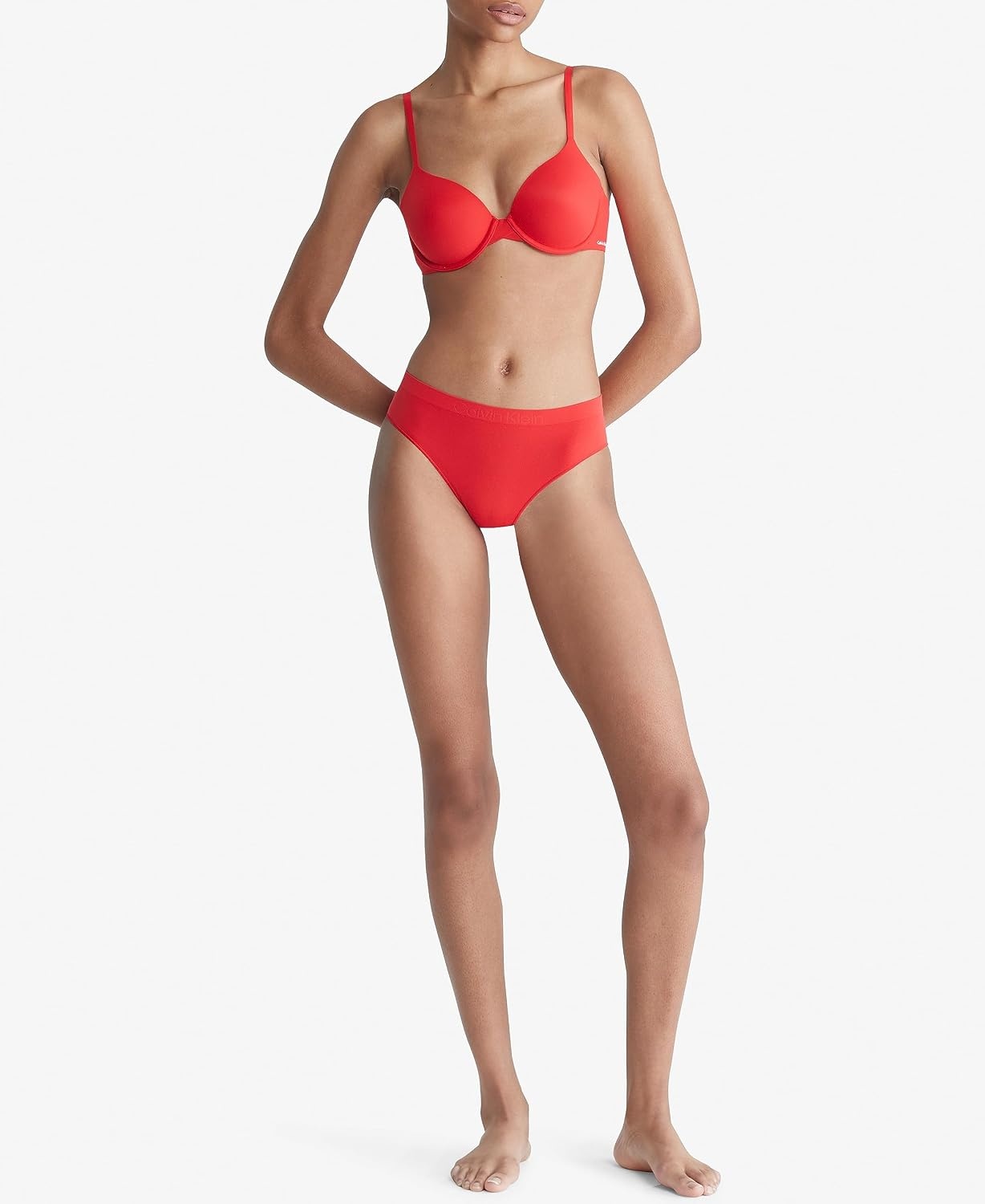 image:imageCalvin Klein Womens Bonded Flex BikiniRouge