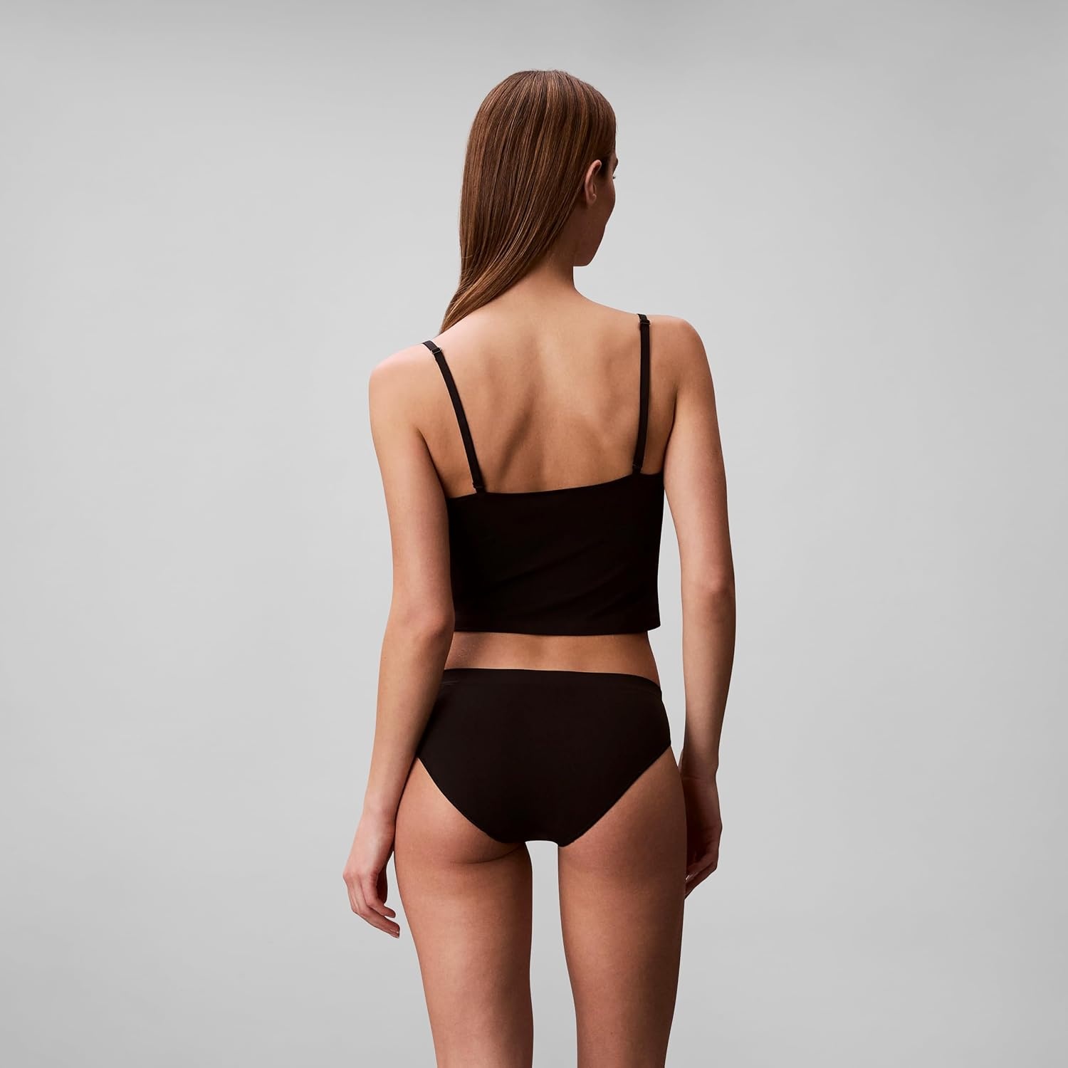 image:imageCalvin Klein Womens Bonded Flex Seamless 3pack Mid Rise BikiniBlackDeep Lichen GreenSubdued