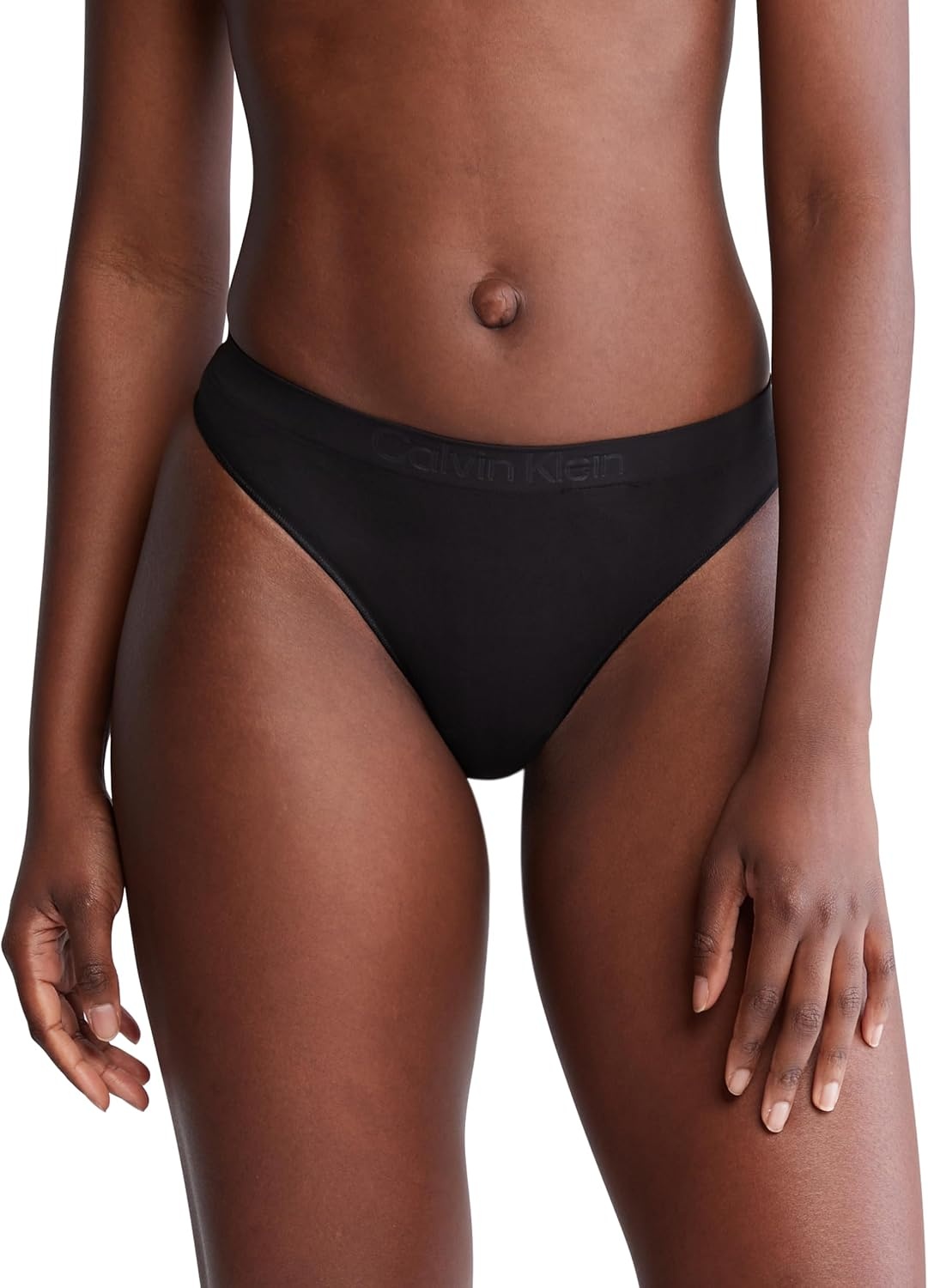 image:imageCalvin Klein Womens Bonded Flex Seamless 3pack Mid Rise ThongBlack Cedar Sparrow