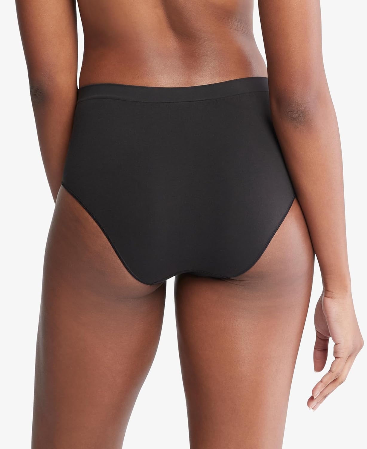 image:imageCalvin Klein Womens Bonded Flex Seamless High Rise BriefBlack