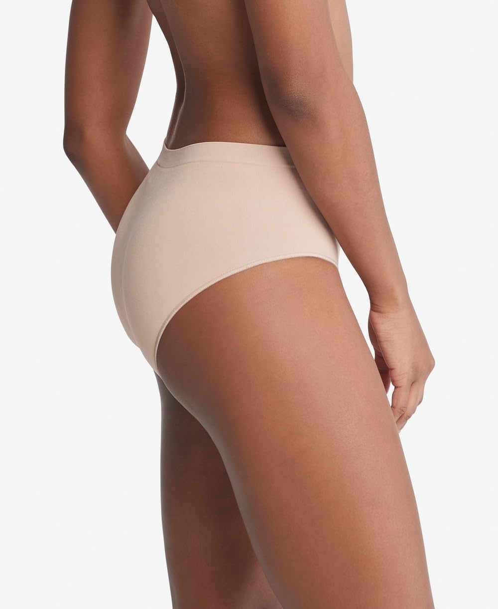 image:imageCalvin Klein Womens Bonded Flex Seamless High Rise BriefCedar
