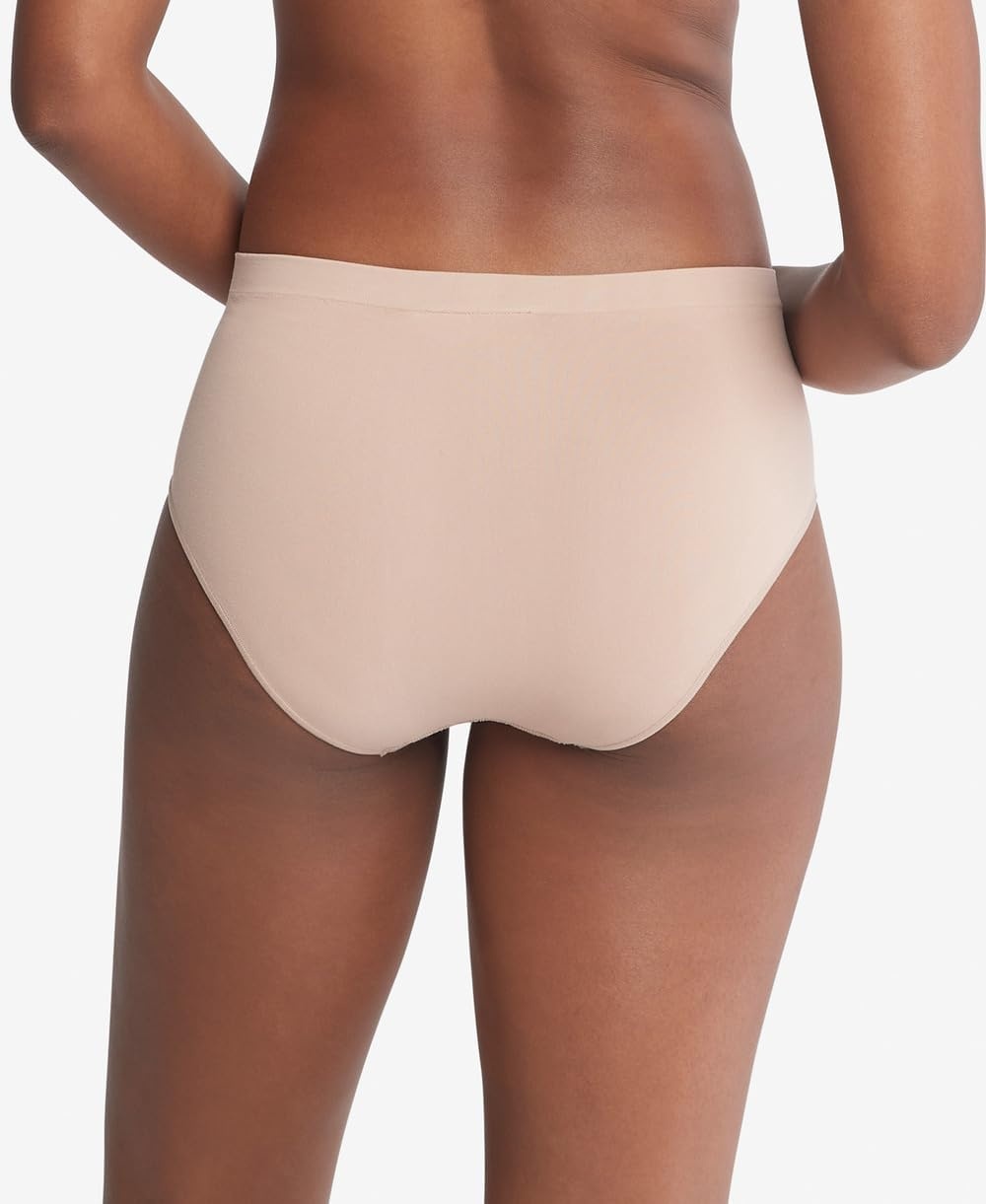 image:imageCalvin Klein Womens Bonded Flex Seamless High Rise BriefCedar