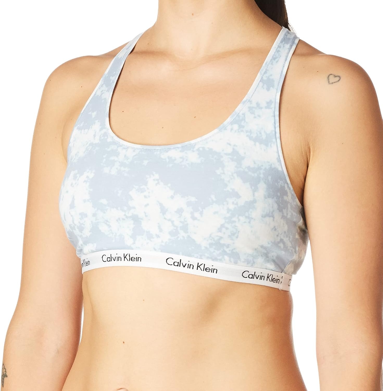 image:imageCalvin Klein Womens Carousel Logo BraletteMorongo Clouds Blue Fog