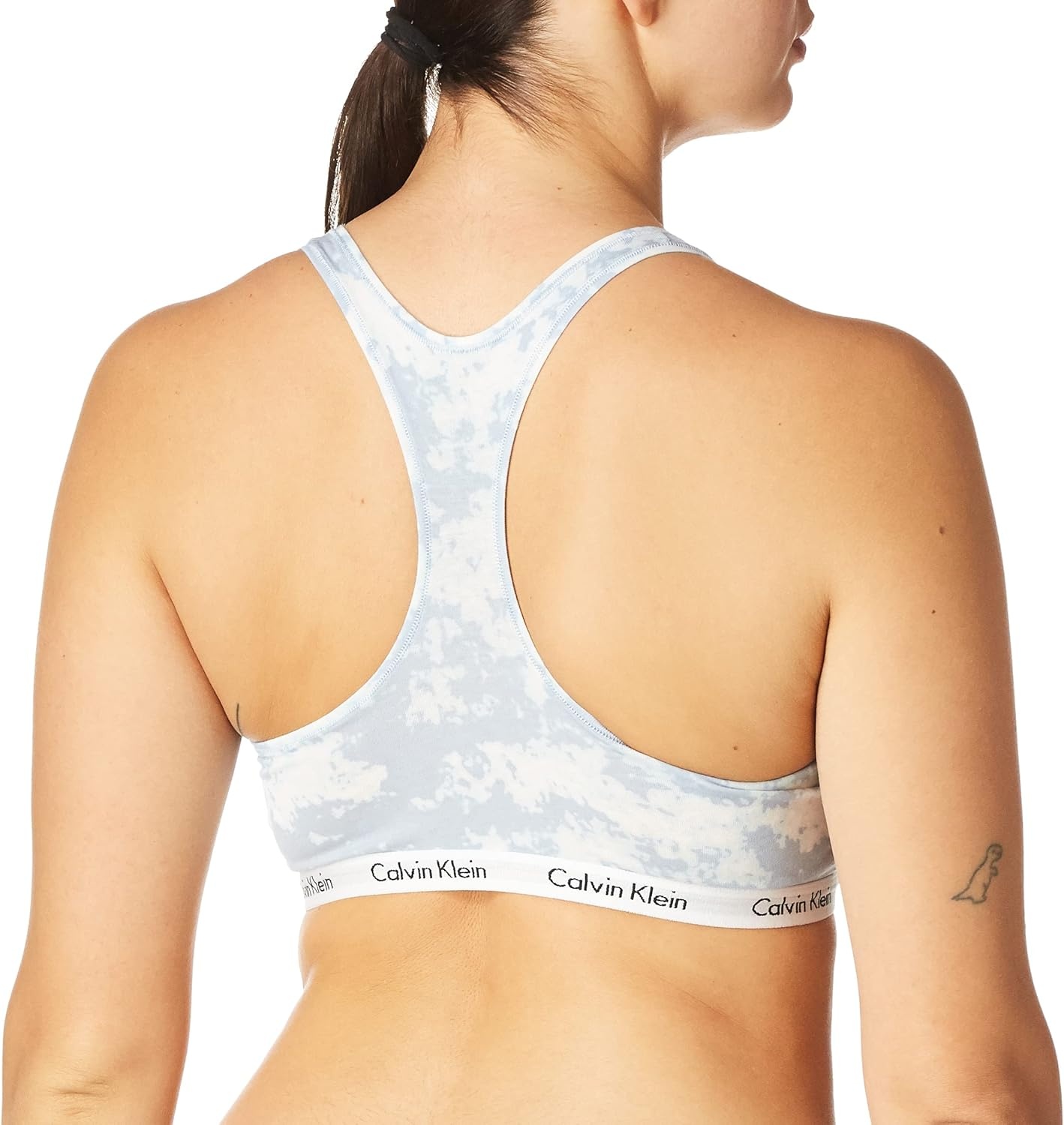 image:imageCalvin Klein Womens Carousel Logo BraletteMorongo Clouds Blue Fog