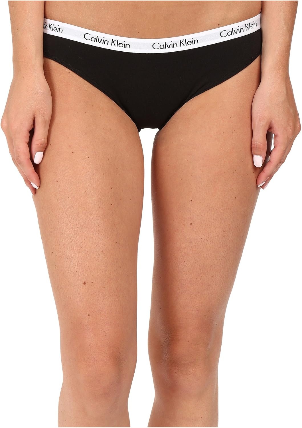 image:imageCalvin Klein Womens Carousel Logo Cotton Stretch Bikini Panties 3 PackBlackWhiteGrey
