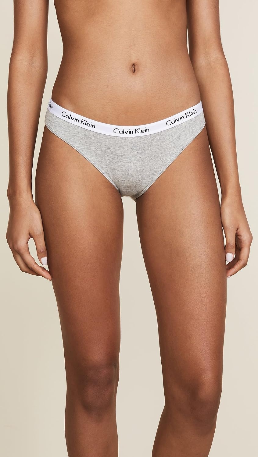 image:imageCalvin Klein Womens Carousel Logo Cotton Stretch Bikini Panties 3 PackMulti